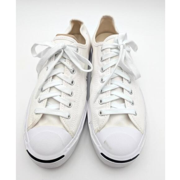 Converse Jack Purcell Low Top Shoes Unisex White Size USW13/M11.5 EU46 - Picture 9 of 12